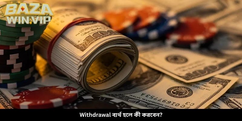 Withdrawal ব্যর্থ হলে কী করবেন?