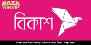 বিকাশ জমা দিয়ে বাজাওইন-এ টাকা দেওয়ার নিয়ম – সম্পূর্ণ গাইড