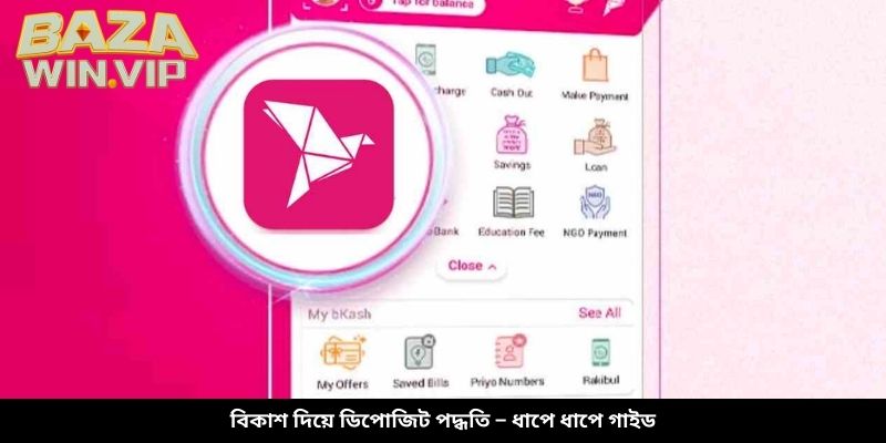বিকাশ দিয়ে ডিপোজিট পদ্ধতি – ধাপে ধাপে গাইড