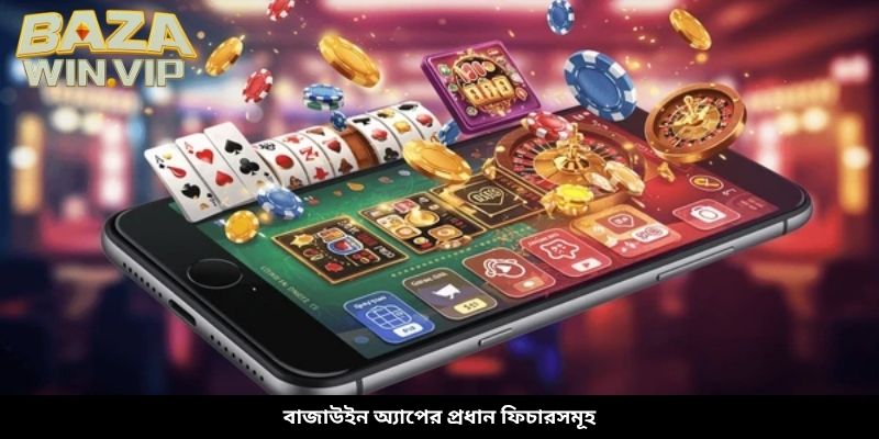 বাজাউইন অ্যাপের প্রধান ফিচারসমূহ