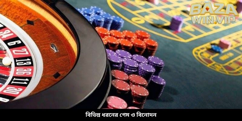 বিভিন্ন ধরনের গেম ও বিনোদন